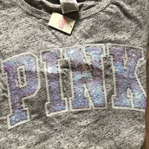 NWT Victoria Secret short sleeve Bling